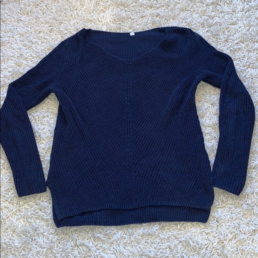 Navy Sweater
